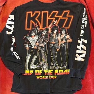 KISS END OF THE ROAD CONCERT TEE